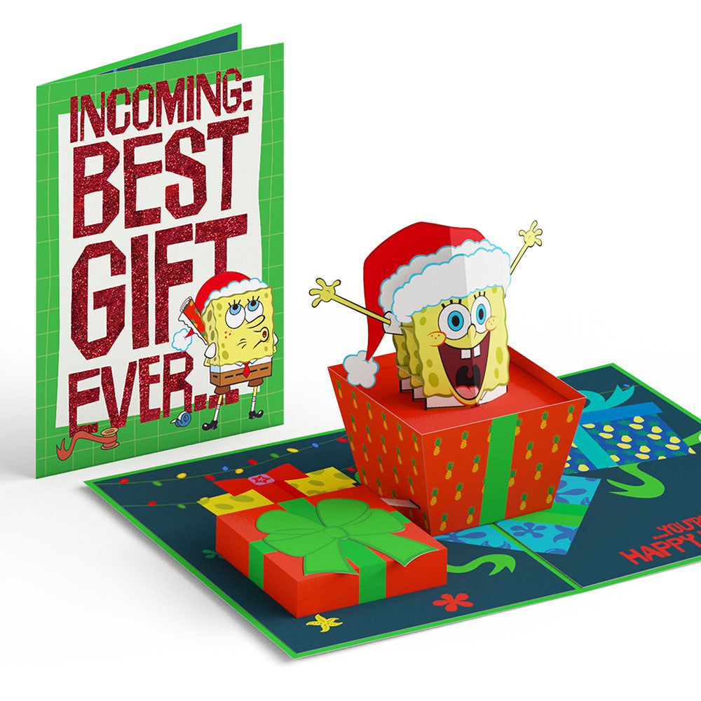 SpongeBob SquarePants Best Gift Ever Pop-Up Card