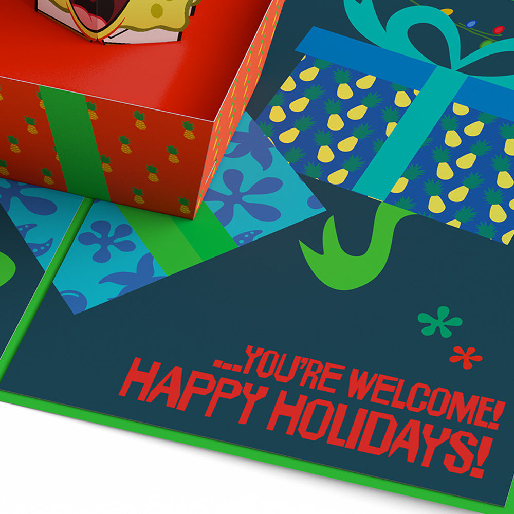 SpongeBob SquarePants Best Gift Ever Pop-Up Card
