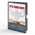 Gremlins Gizmo Go Wild Pop-Up Card