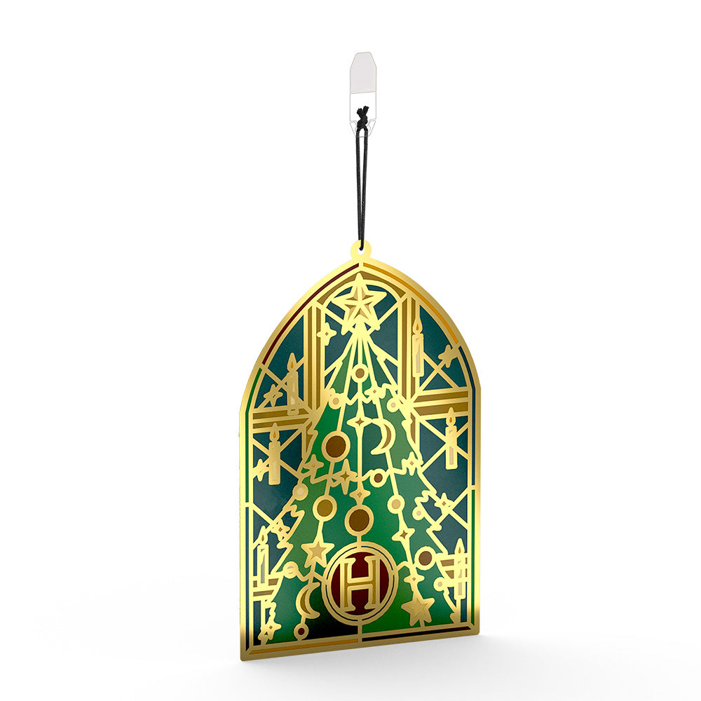 Harry Potter™ Hogwarts™ Christmas Tree Suncatcher Card