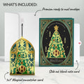 Harry Potter™ Hogwarts™ Christmas Tree Suncatcher Card