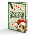 Gremlins Gizmo Mischievous Christmas Pop-Up Card