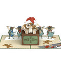 Gremlins Gizmo Mischievous Christmas Pop-Up Card