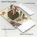 Gremlins Gizmo Mischievous Christmas Pop-Up Card