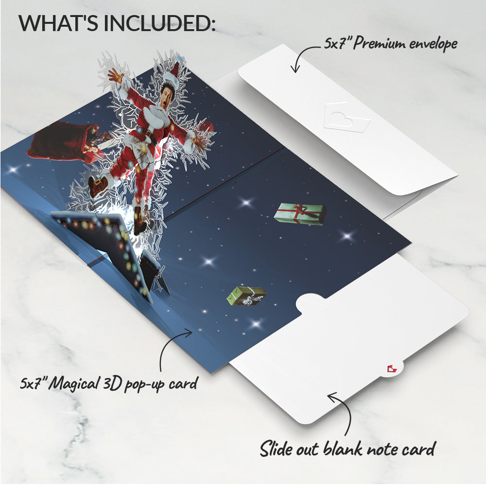 National Lampoon's Christmas Vacation 'Hope Your Christmas is a Beaut' Light-Up Pop-Up Card