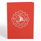 Fire Truck Pop-Up Card