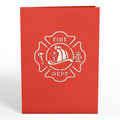 Fire Truck Pop-Up Card
