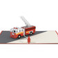 Fire Truck Pop-Up Card
