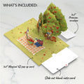 Woodland Animals Autumn Greetings Pop-Up Card