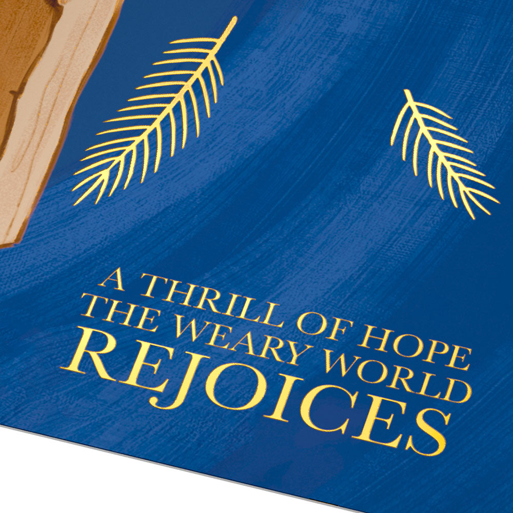 A Thrill of Hope Nativity Light-Up Pop-Up Card