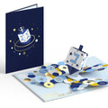 Happy Hanukkah Spinning Dreidel Pop-Up Card