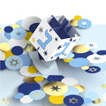 Happy Hanukkah Spinning Dreidel Pop-Up Card