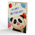 Happy Birthday Pandas Pop-Up Card