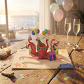 Birthday Party Octopus Pop-Up Card
