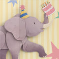 Elephant Birthday Pop-Up Card