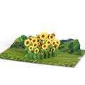 Sunflower Field Pop-Up Card