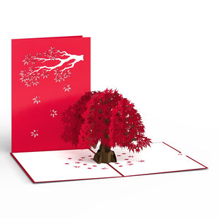 Japanese Maple Pop-Up Card greeting card -  Lovepop