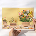 Birthday Wildflowers Card with Mini Bouquet