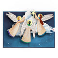 Christmas Star Angels Pop-Up Card