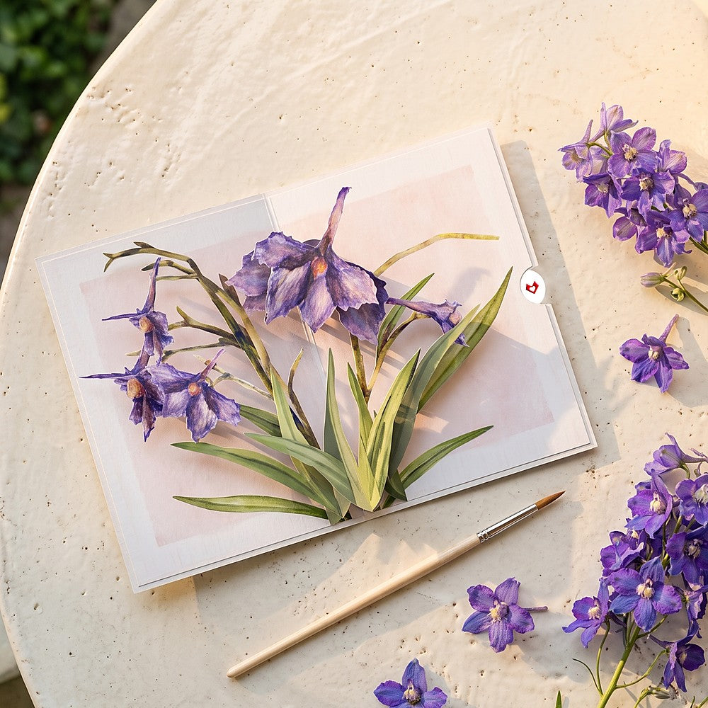 Lovepop x ArtLifting - Blue Bells Pop-Up Card