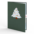Snowy Christmas Tree Slicegami Ornament Card™