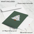 Snowy Christmas Tree Slicegami Ornament Card™