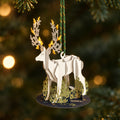 Winter Deer Slicegami Ornament Card™