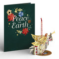 Peace on Earth Angel Slicegami Ornament Card™