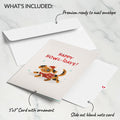 Happy Howl-idays Dog Slicegami Ornament Card™