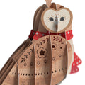 Happy Owlidays Slicegami Ornament Card™