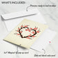 Red Sakura Tree Pop-Up Card