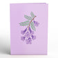 Jacaranda Tree Pop-Up Card