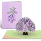 Jacaranda Tree Pop-Up Card