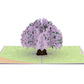 Jacaranda Tree Pop-Up Card
