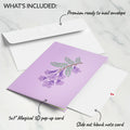 Jacaranda Tree Pop-Up Card