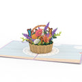 Flower Basket Pop-Up Card