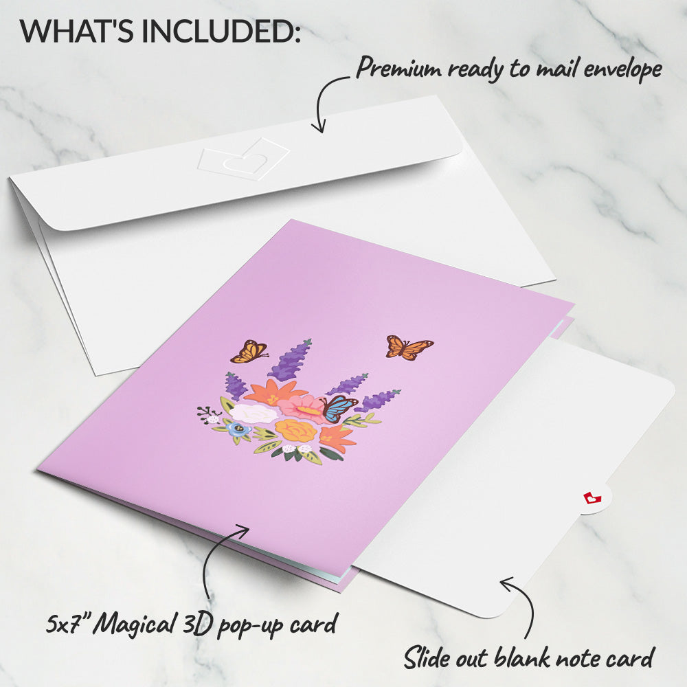 Flower Basket Pop-Up Card