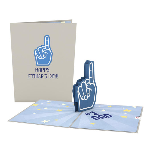 #1 Dad Pop-Up Card