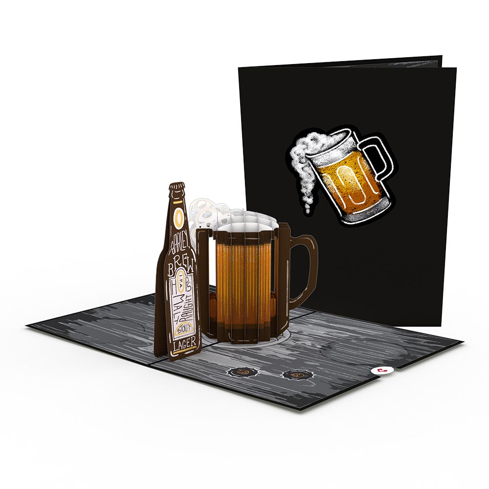 Beer Pop-Up Card