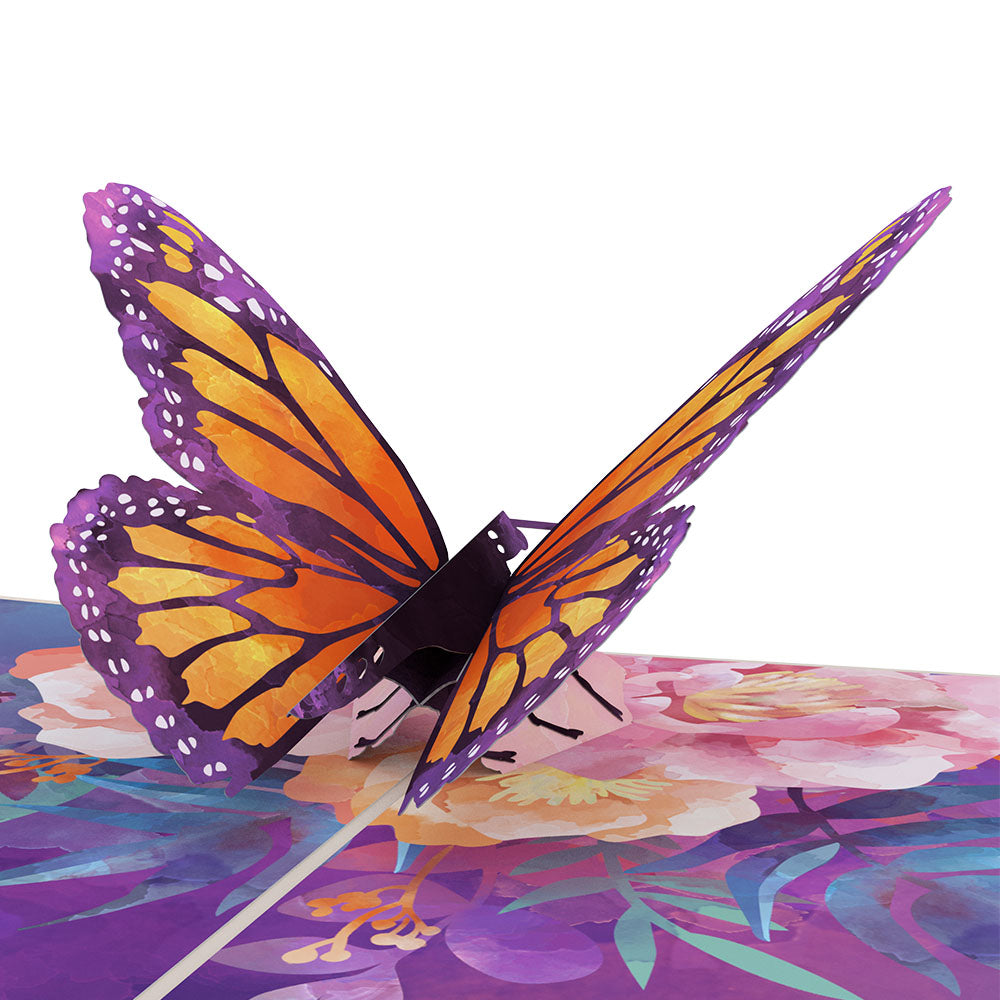 Monarch Butterfly Pop-Up Card
