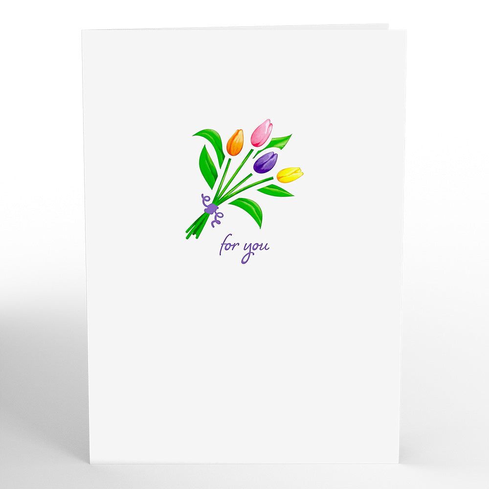 Tulips Pop-Up Card