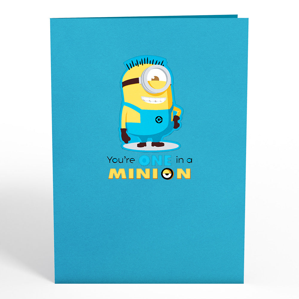 Despicable Me You're One in a Minion Pop-Up Card