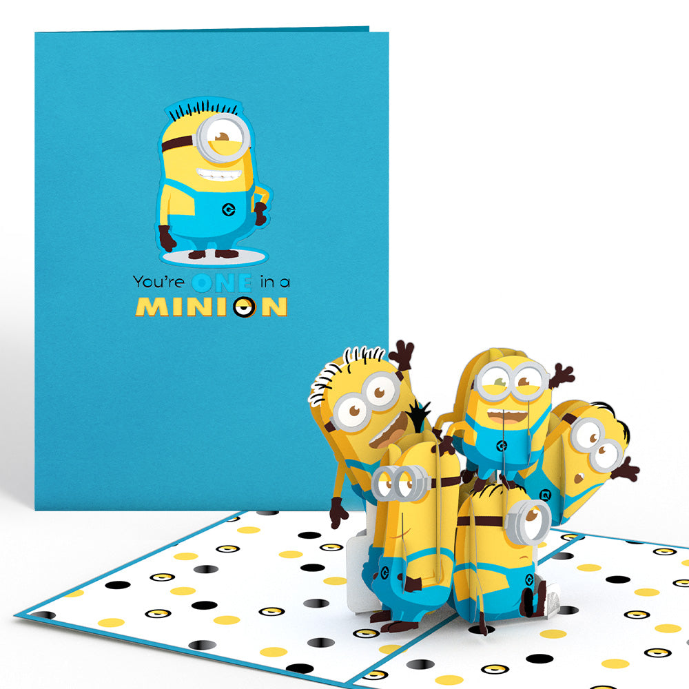 Despicable Me You're One in a Minion Pop-Up Card