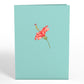Hibiscus Bloom Pop-Up Card