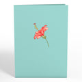 Hibiscus Bloom Pop-Up Card