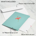 Hibiscus Bloom Pop-Up Card