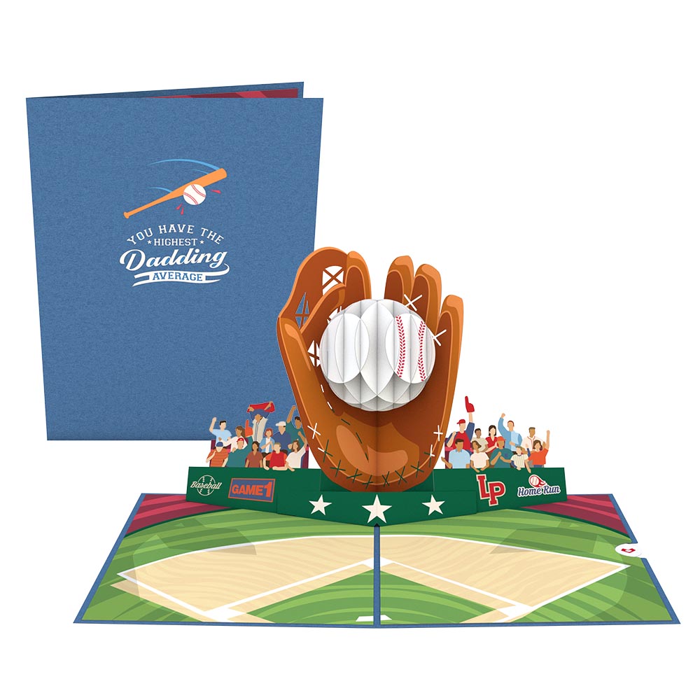 Dad's Home Run Pop-Up Card