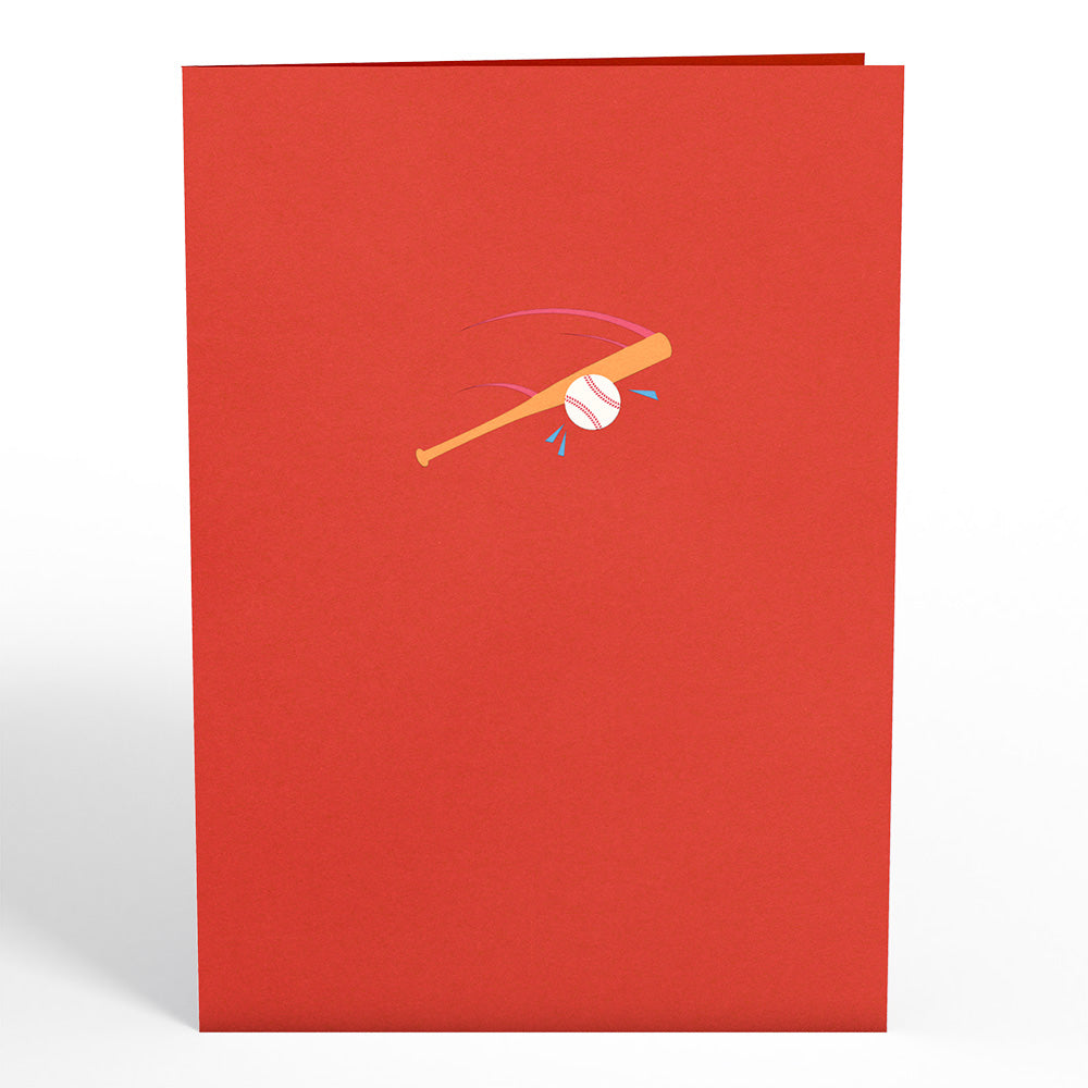 Home Run Pop-Up Card