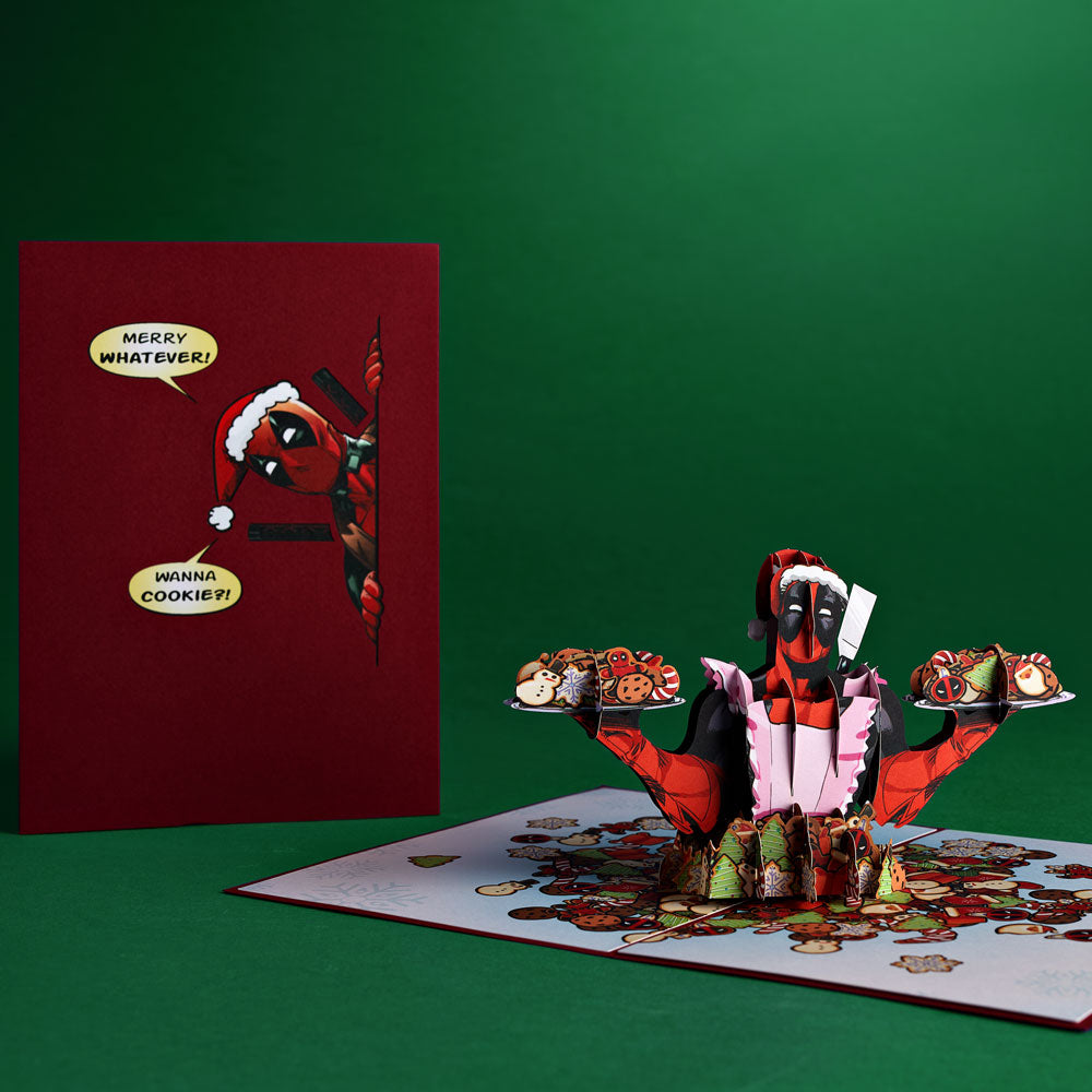 Marvel's Deadpool: Merry Whatever Pop-Up Card