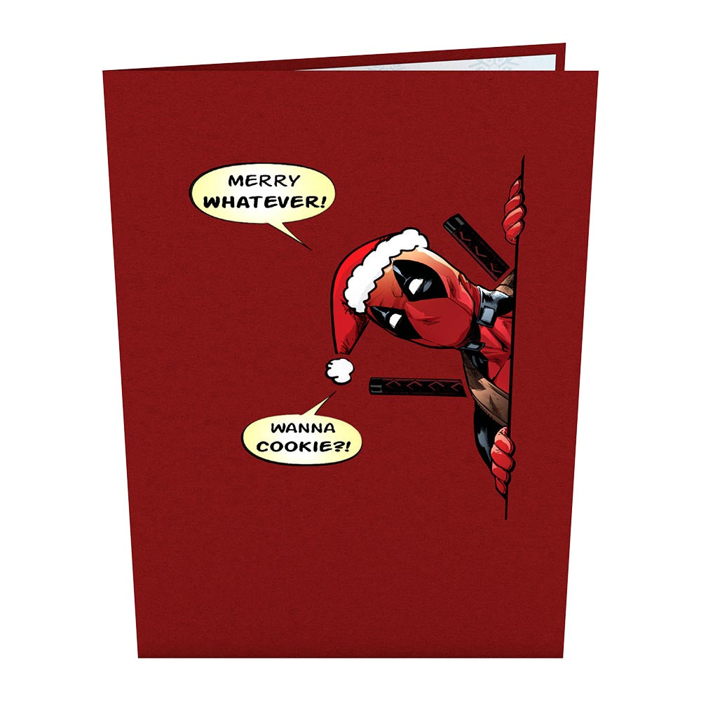 Marvel's Deadpool: Merry Whatever Pop-Up Card